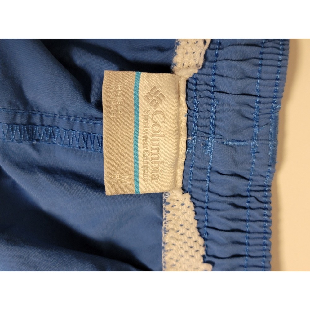 Columbia PFG Mens Blue Fishing Shorts Omni-Shade Mesh Lined Size Medium 6 Inseam - Picture 4 of 8